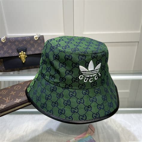 gucci x adidas bucket hat|gucci bucket hat used.